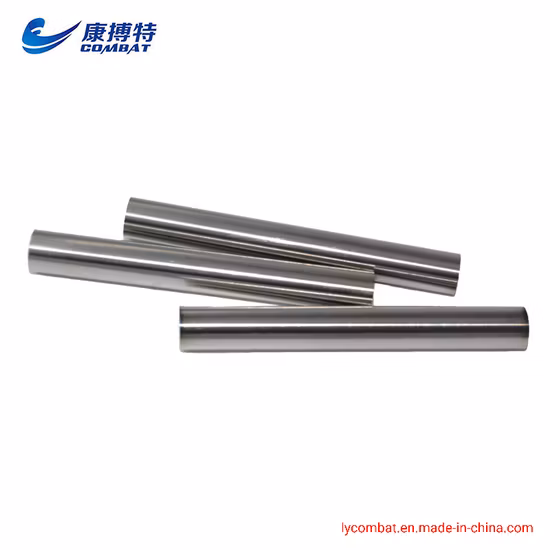 Meilleur prix Bonne qualité 99.5% barre de tungstène de pureté W tige